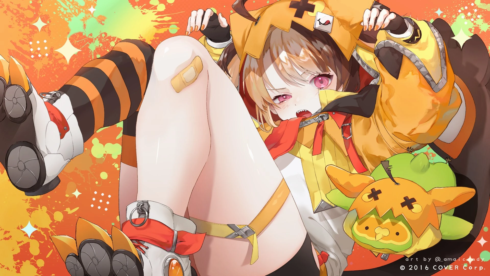 Ending Screen Illustration<br>by amai