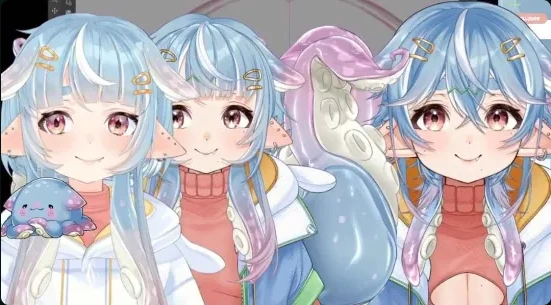 (from left to right)<br>GremlinBon first, second, and third models