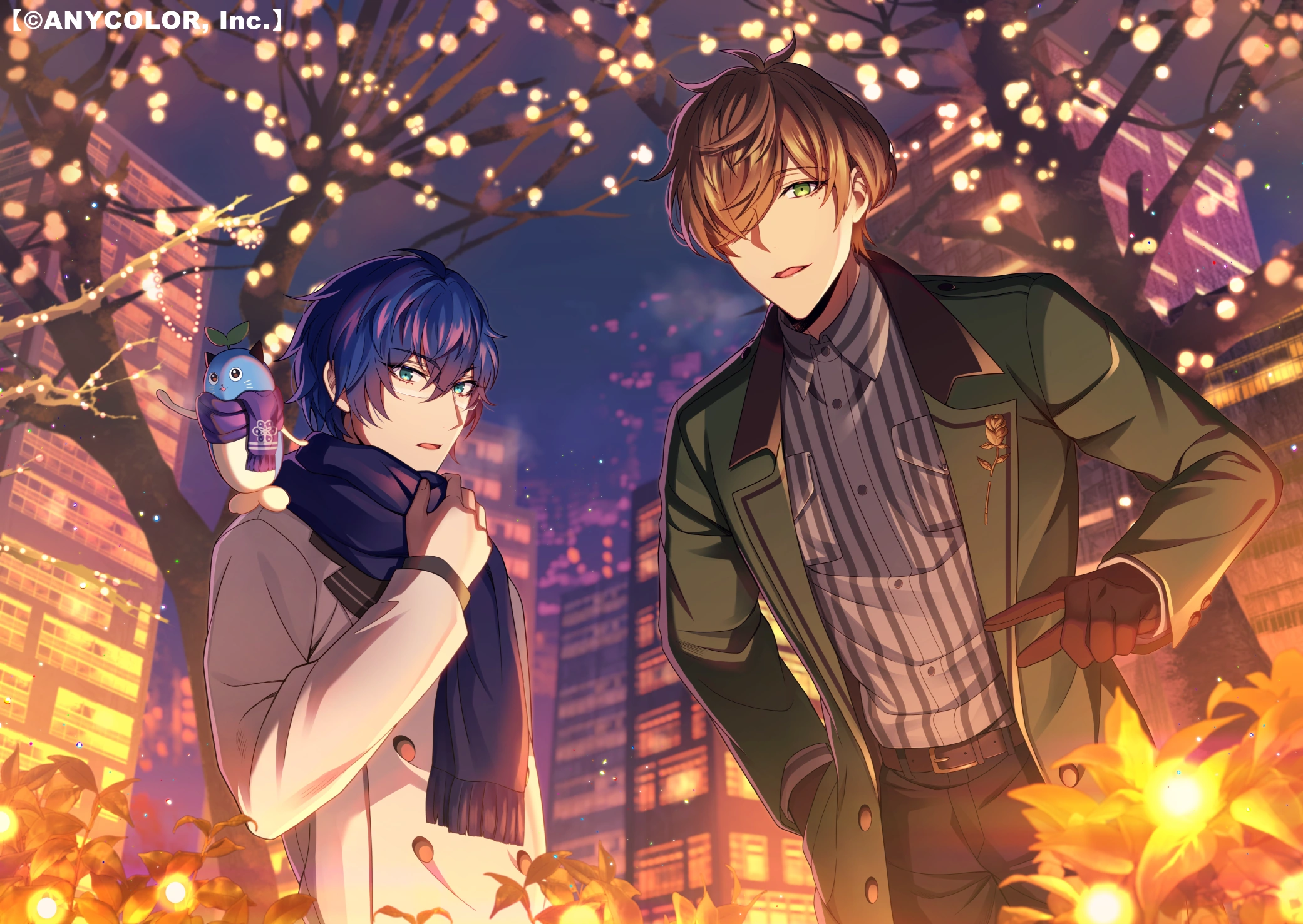 NIJISANJI December Voice 2021 Vol. 2 Illustration by Yanagiba Kiriko