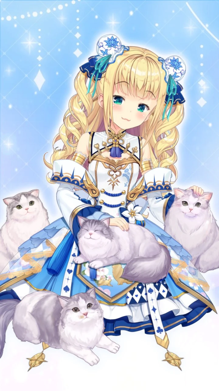 Chinese Dress (With cats)