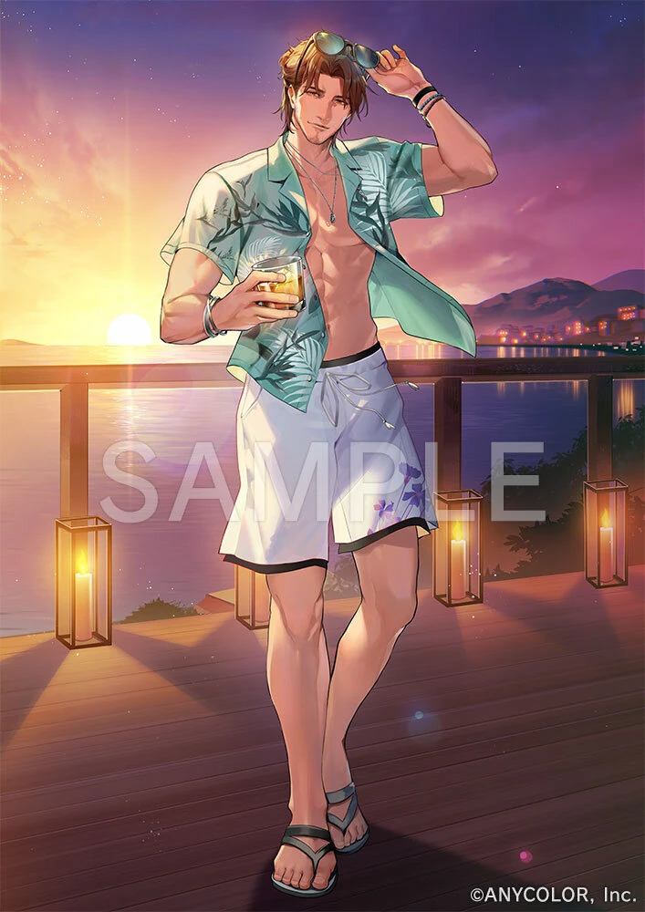 NIJISANJI SUMMER COLLECTION 2023 Illustration<br>by RIZ3