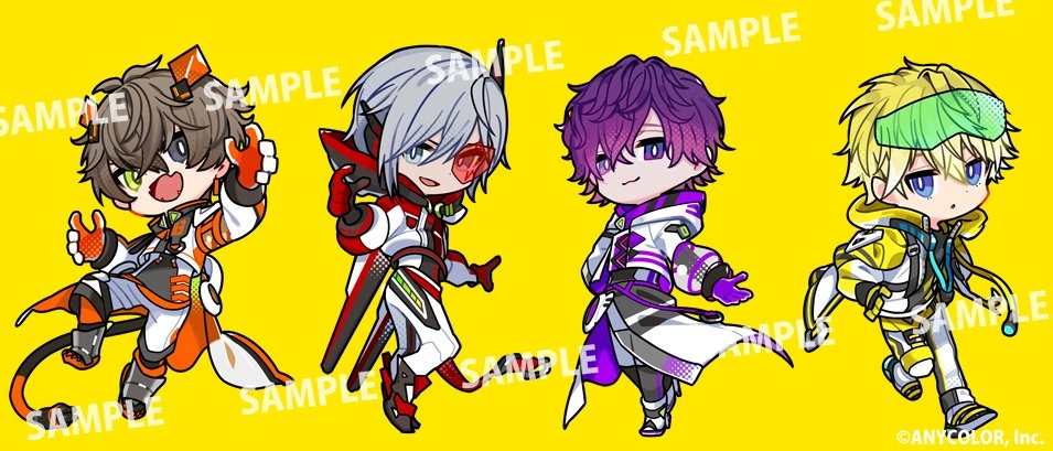 Noctyx 3rd Anniversary Goods SD Illustration by Kurumitsu