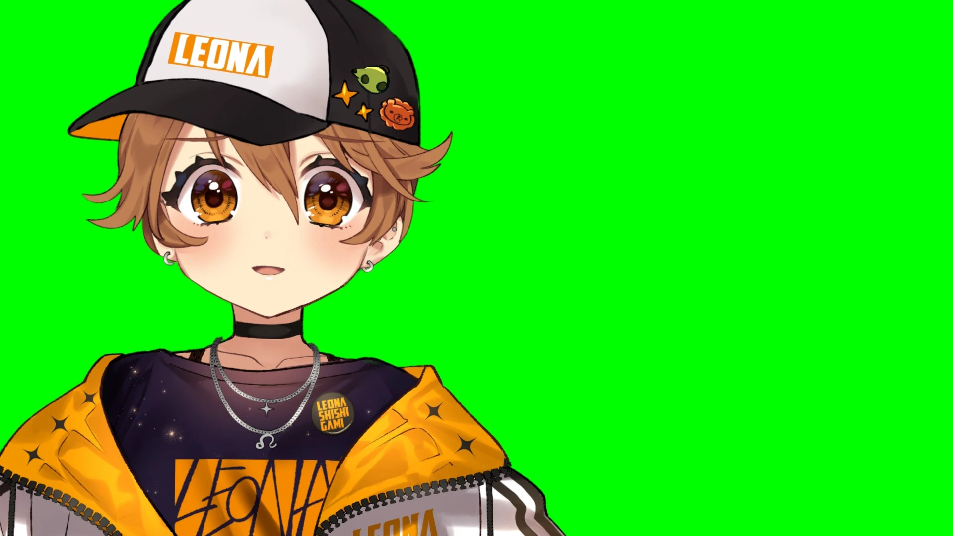 November 2020 Costume with short hair and cap
