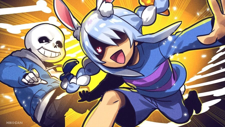 Undertale Illustration<br>by Hikosan