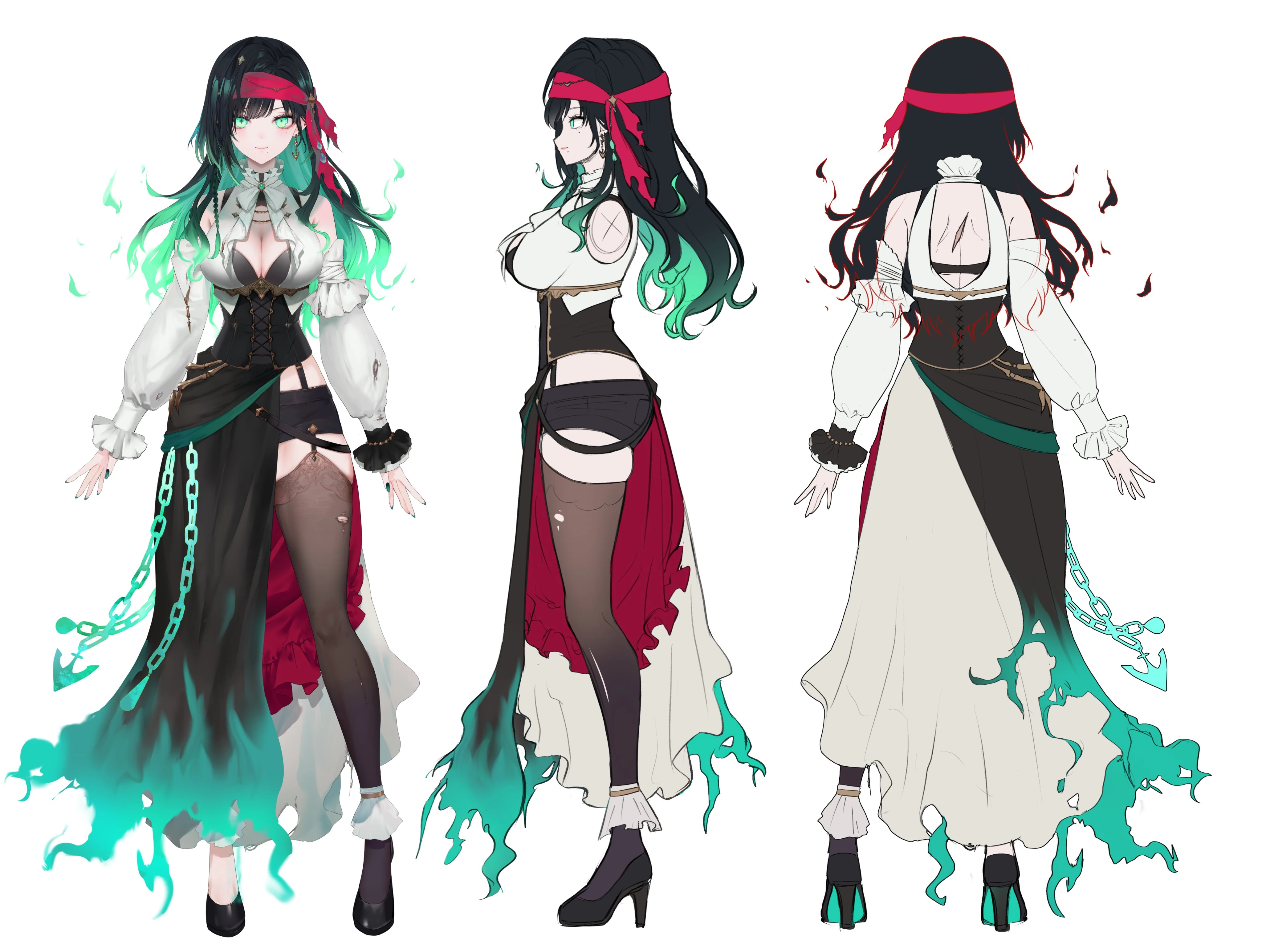 Reference sheet (hat off)