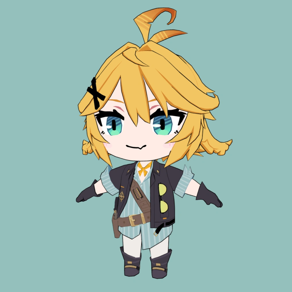 Bounty Hunter Chibi Model by Priichu