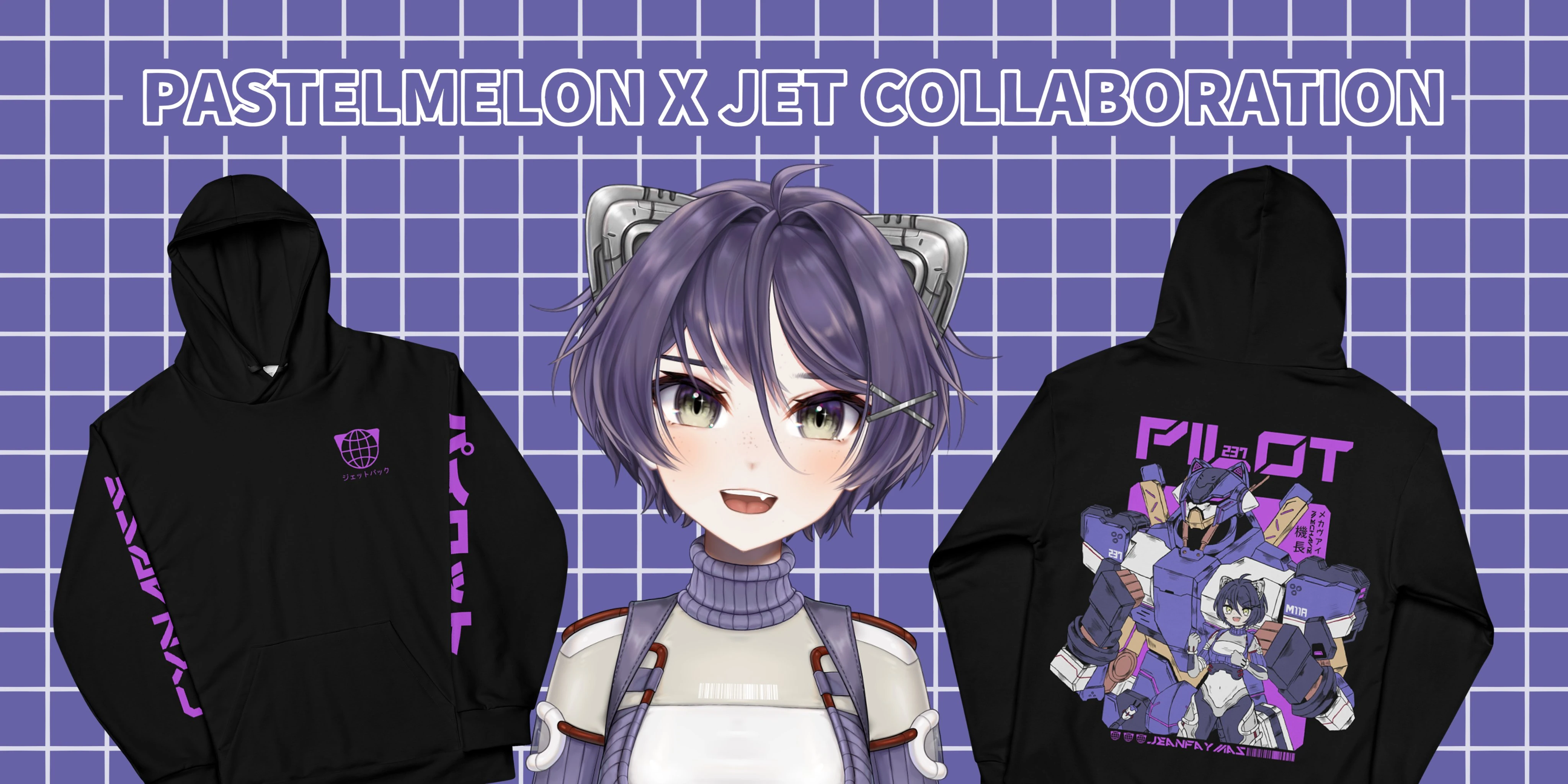 Jets x Pastel Melon collab announcement