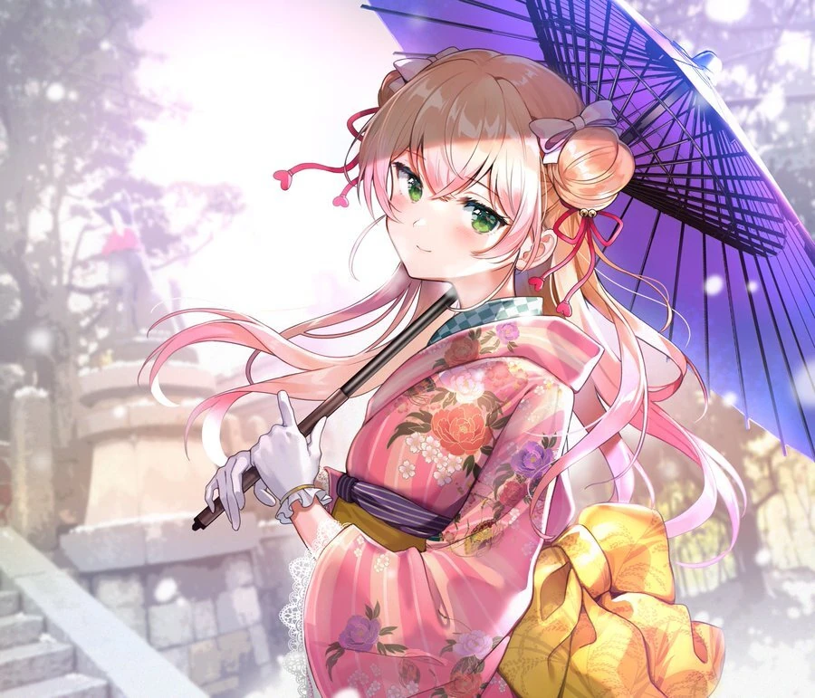Momosuzu Nene 2021 New Year Illustration