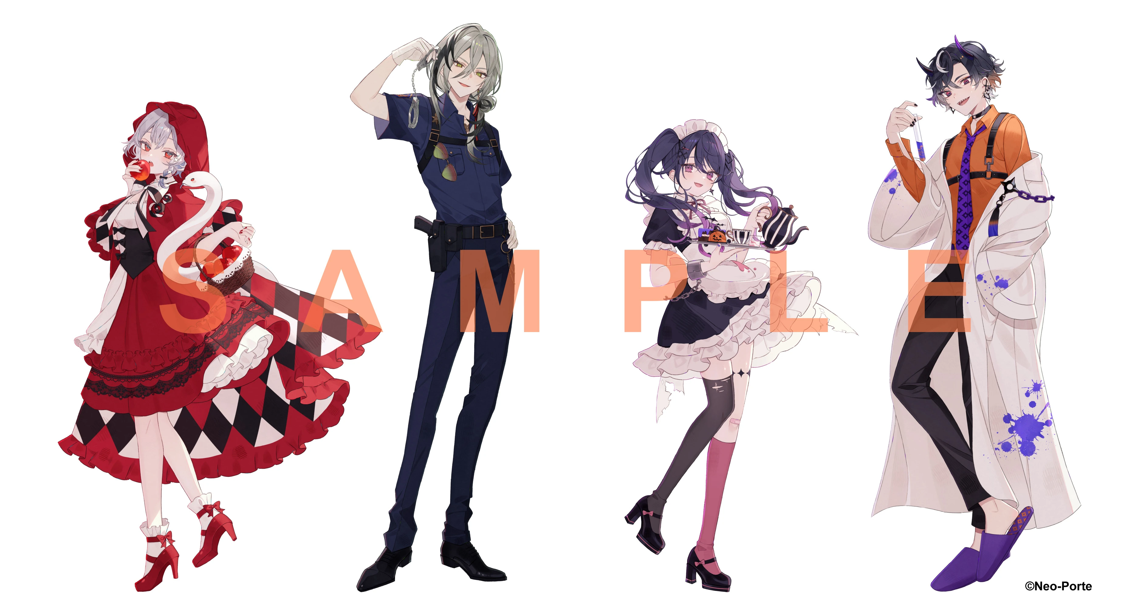 2024 Halloween Goods Illustration by [https://x.com/RGBstk/status/1851915764535906312 Satsuki]