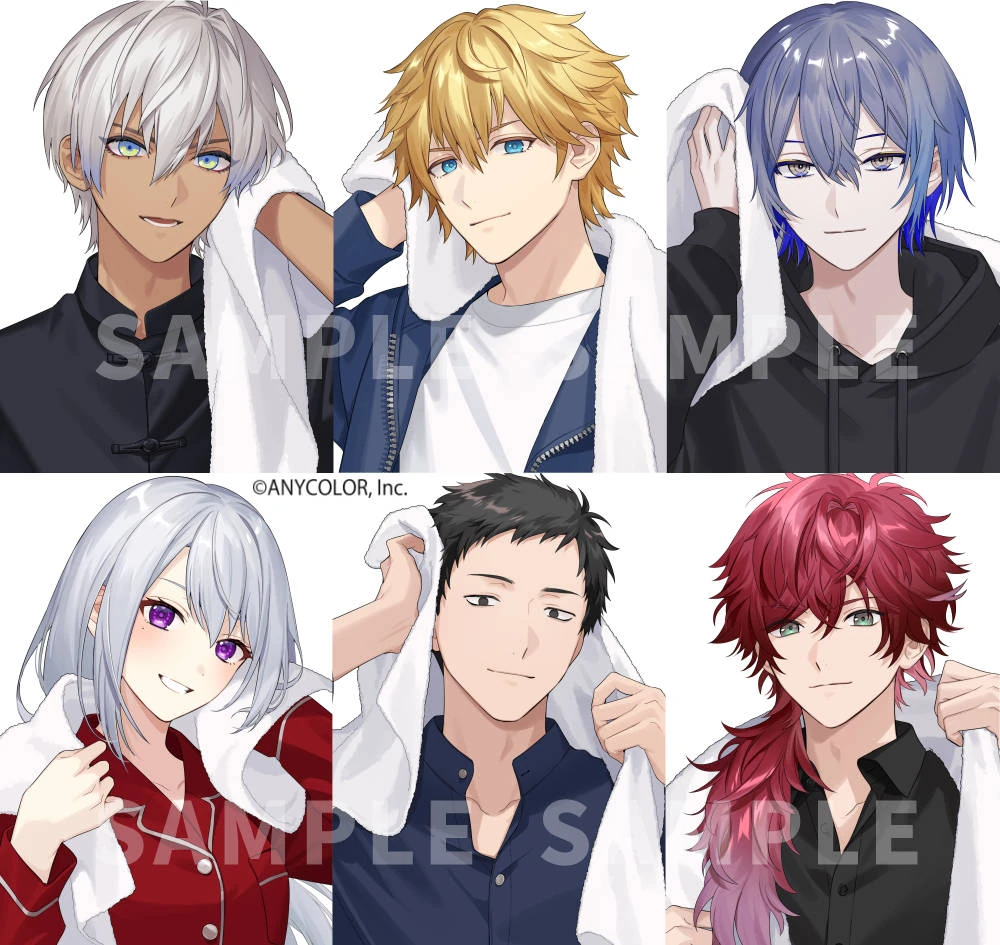 NIJISANJI x Bandai "Tsummaru" Goods Illustration by Isumi