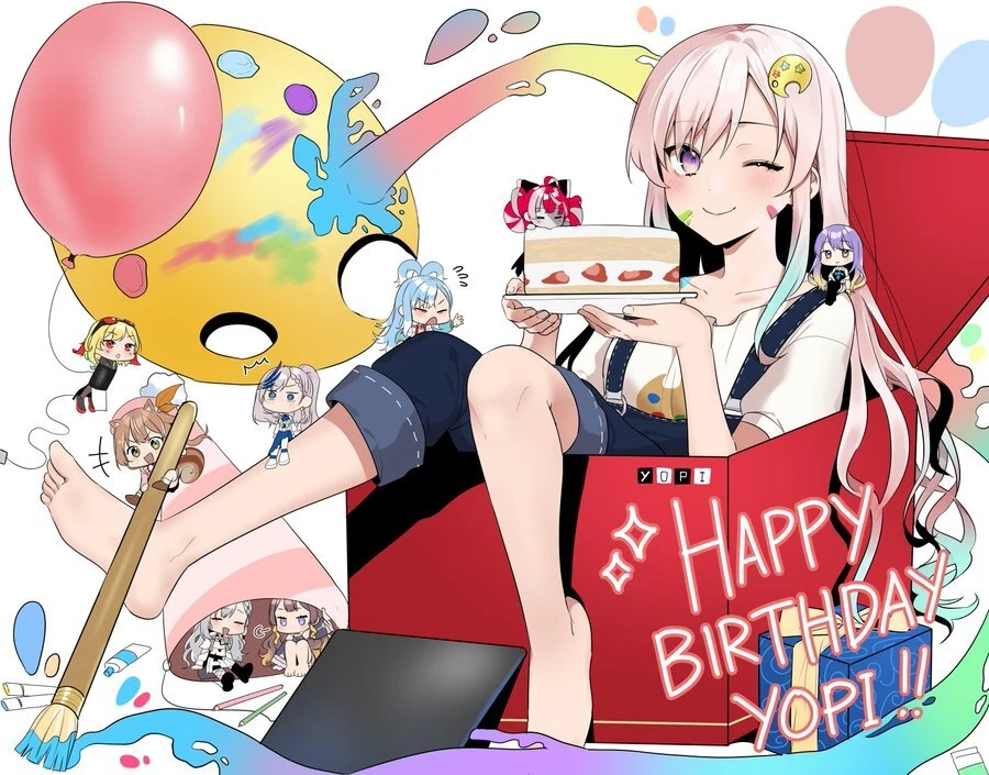Airani Iofifteen 2022 Birthday Illustration<br>by Hieh