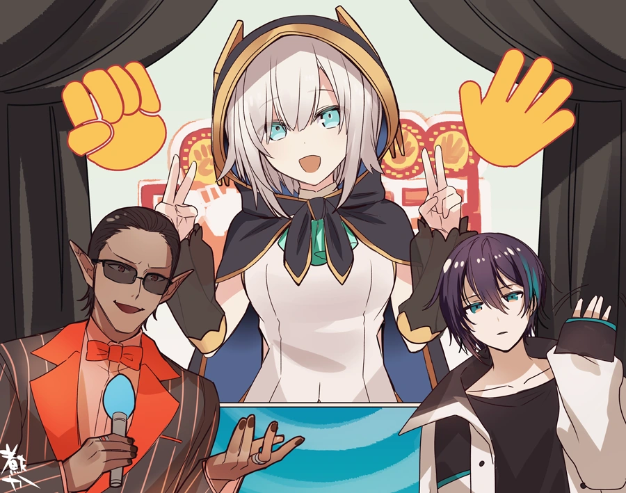 Gwelu Os Gar, Ars Almal, and Mayuzumi Kai<br>by Nitaka