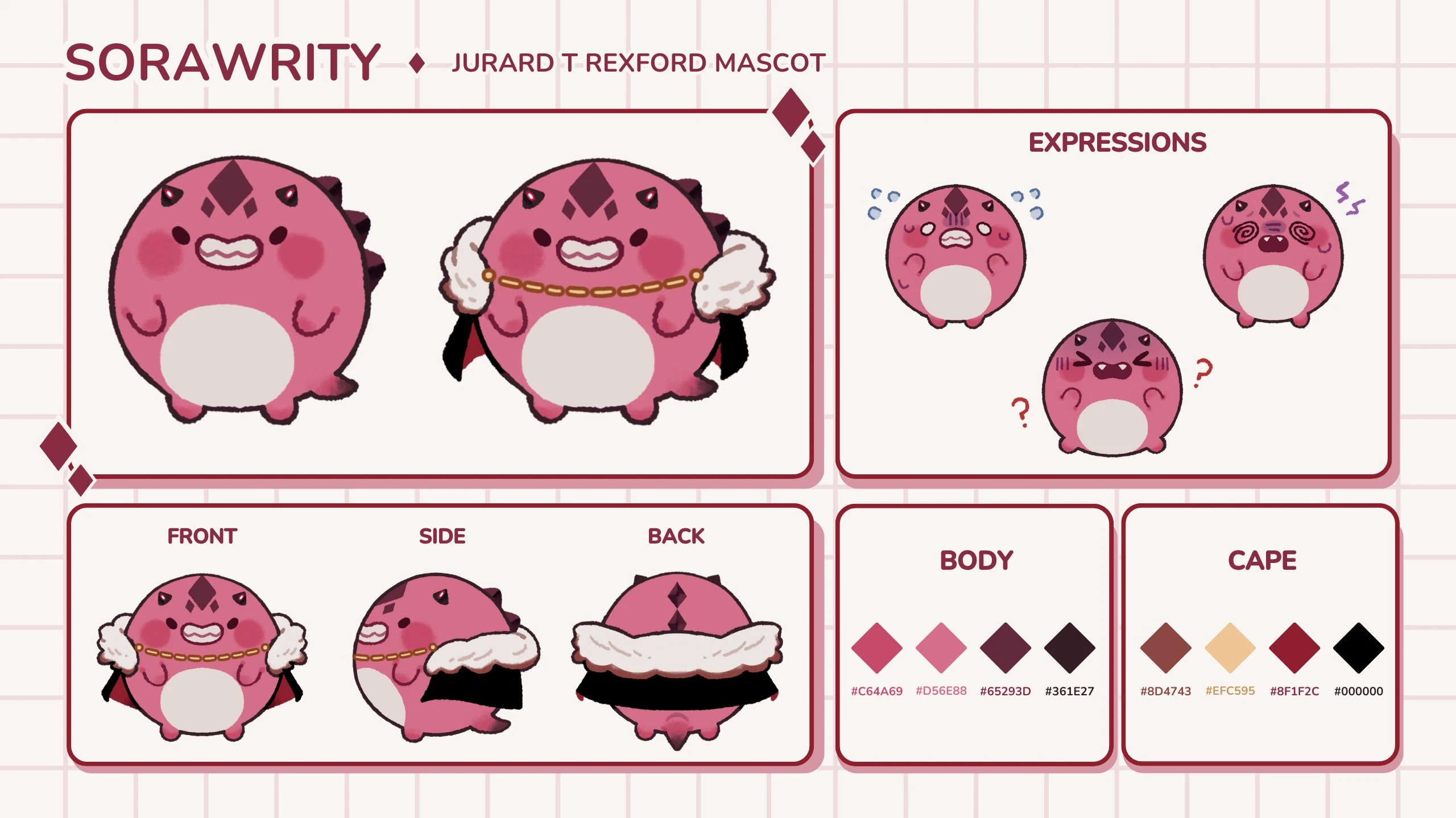 Mascot SoRAWRity Concept Illustration by tSUJi