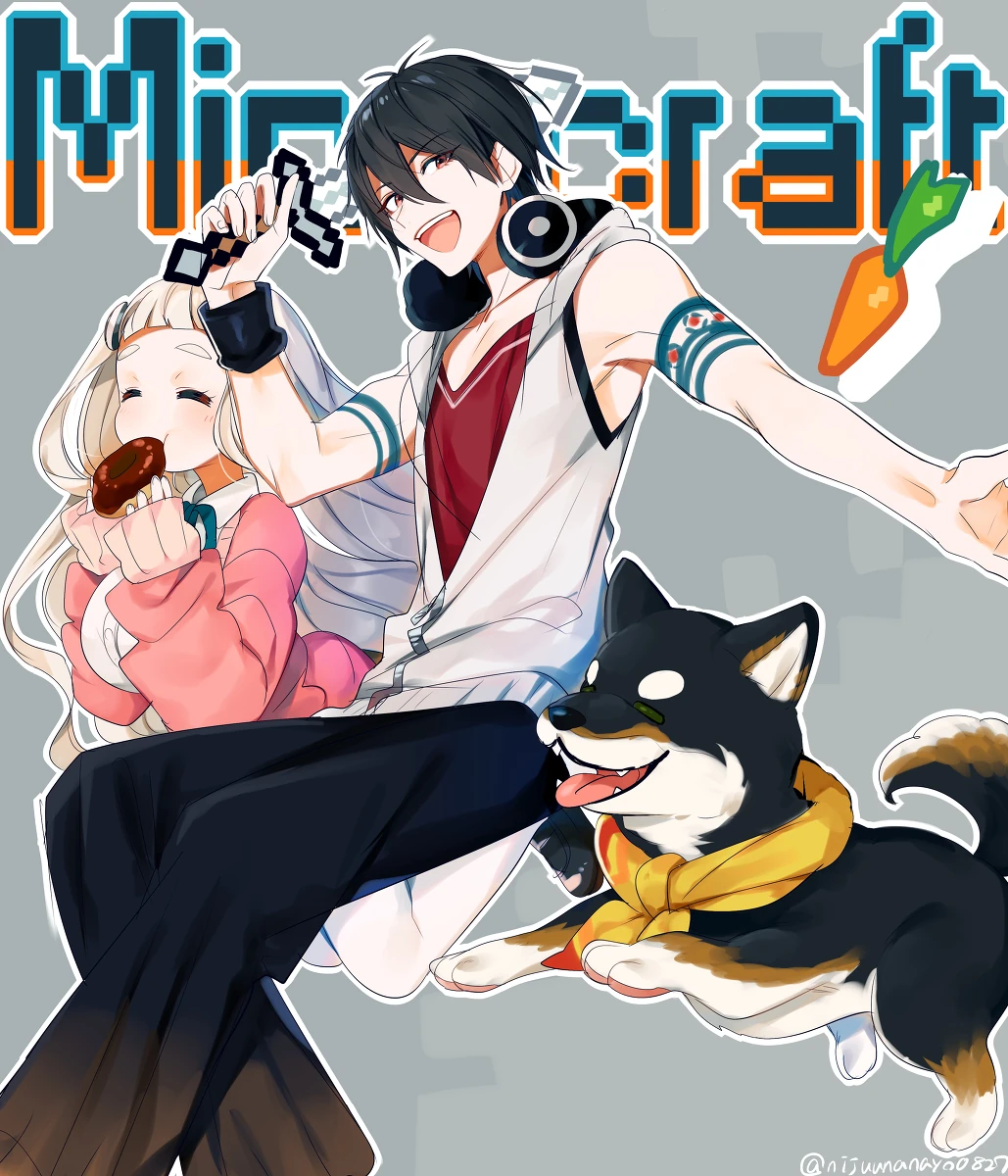 Kuromumachi Minecraft Illustration<br>by Ninahachi