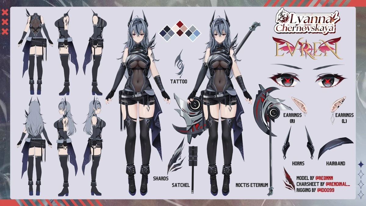 Lyanna Chernovskaya reference sheet
