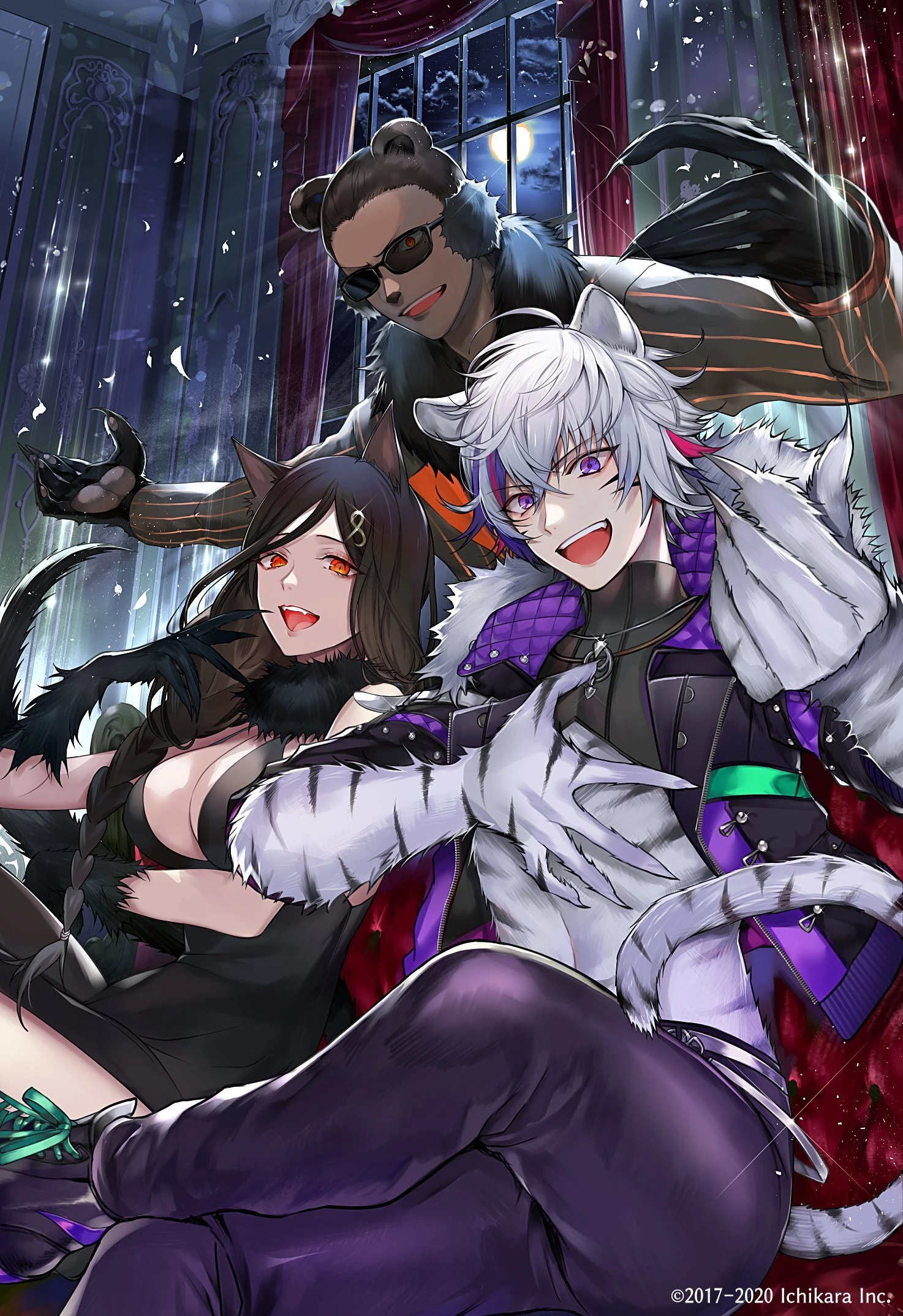 NIJISANJI DMM Scratch Yaoukoku Illustration<br>by TCB
