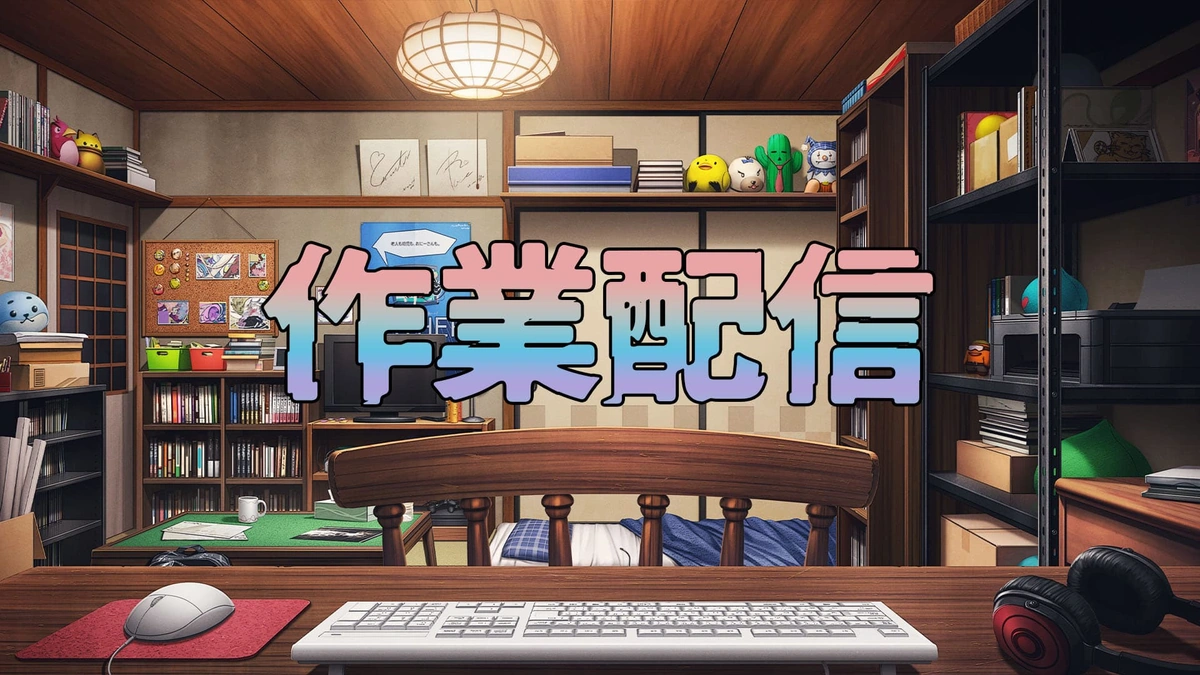 Streaming room illustration<br> by Kotaro