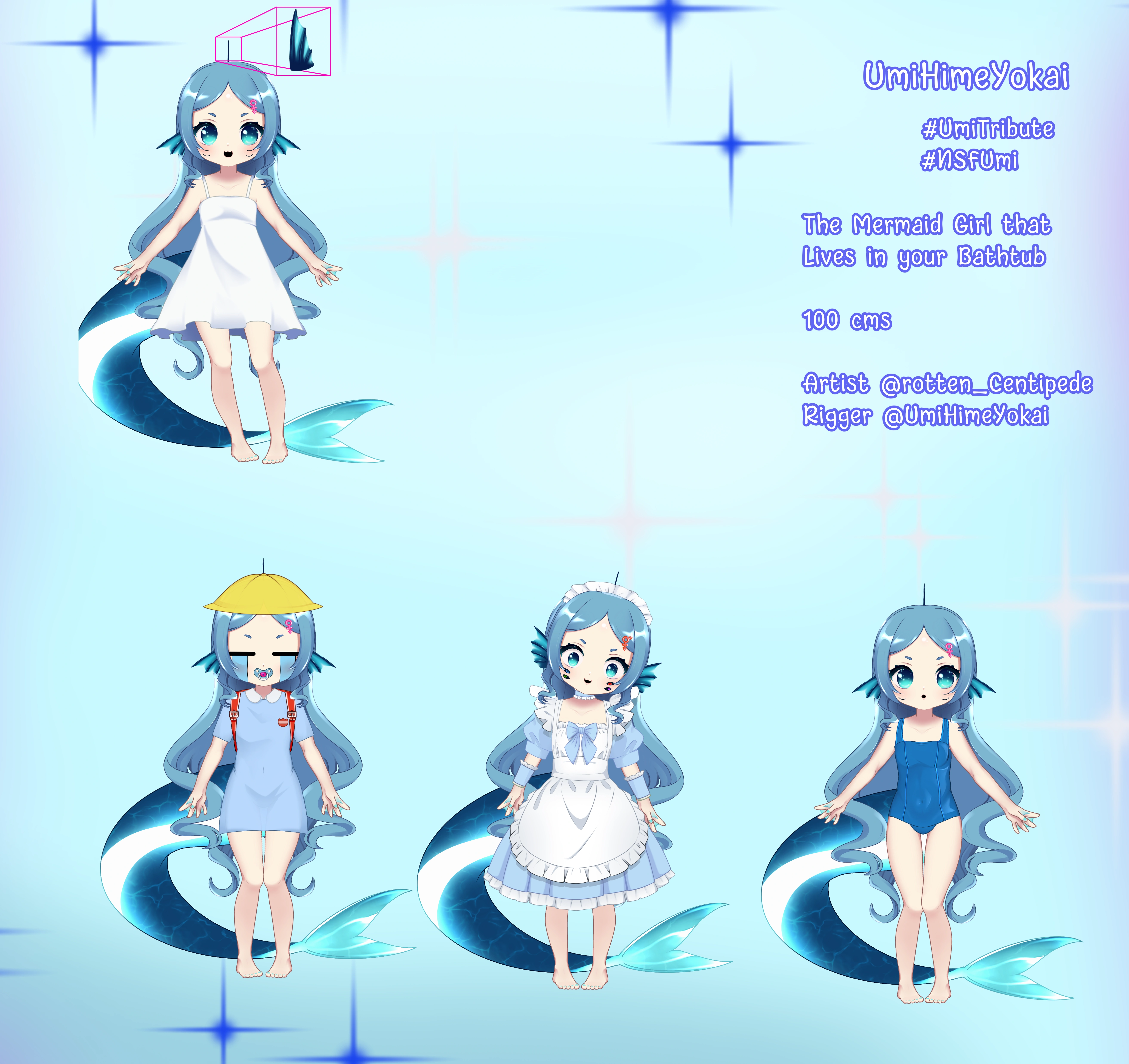 UmiHimeYokai 1.0 by Rotten_Centipede