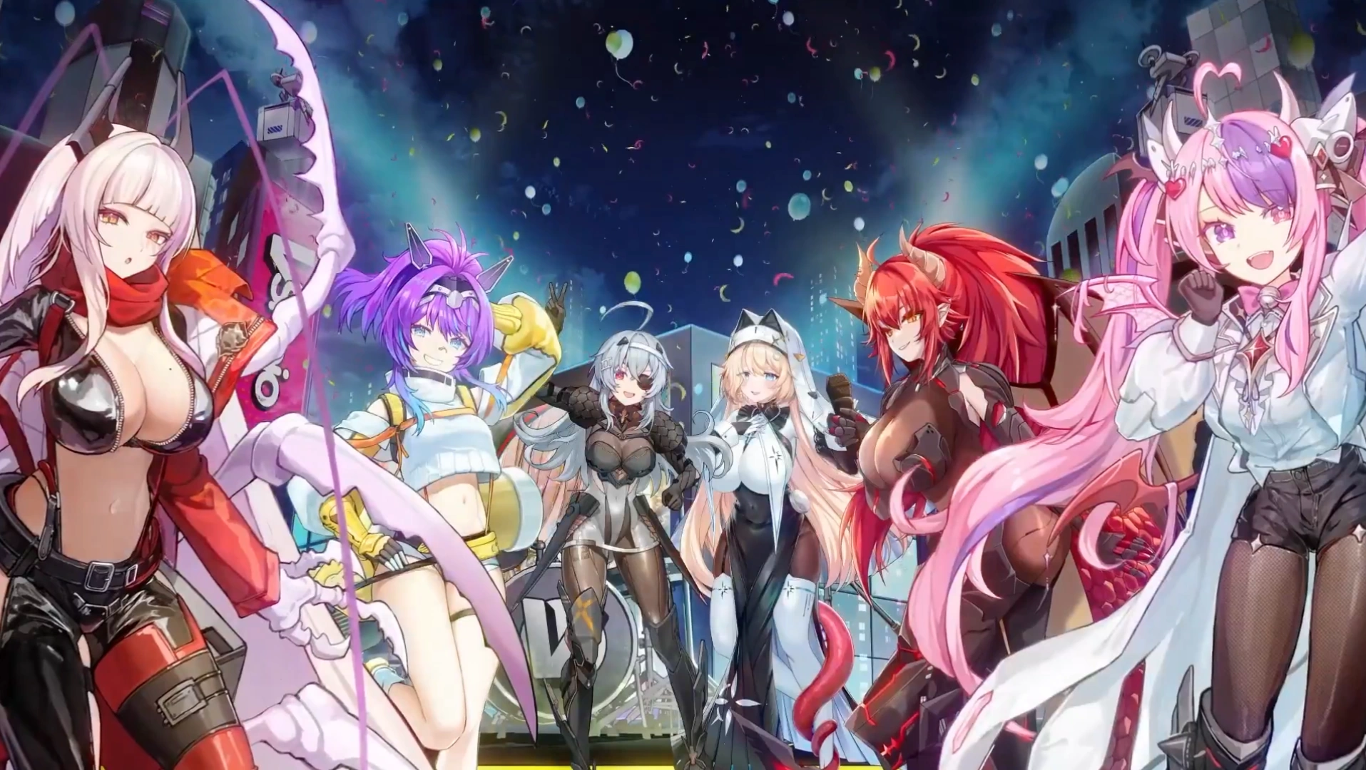VShojo X NIKKE Promo Art