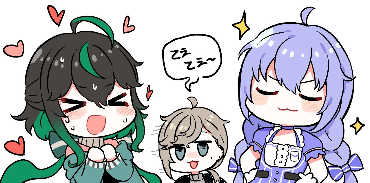 Yuki Chihiro, Shin Yuya, and Kanae<br>by MONO MON