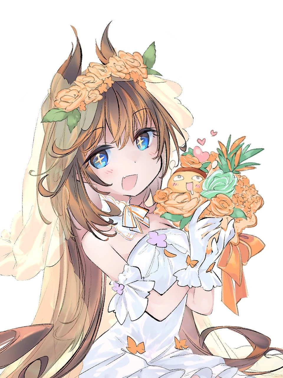Wedding Dress Illustration<br>by Nokko