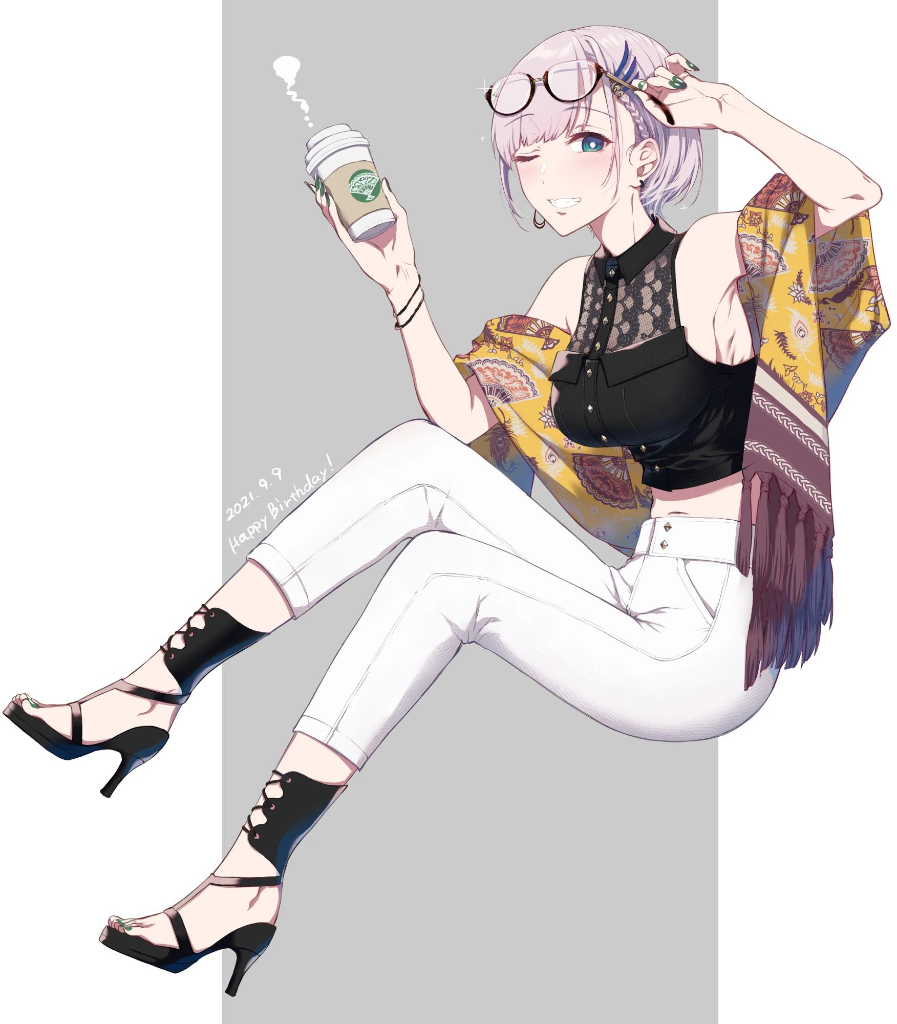 Pavolia Reine 2021 Birthday Illustration