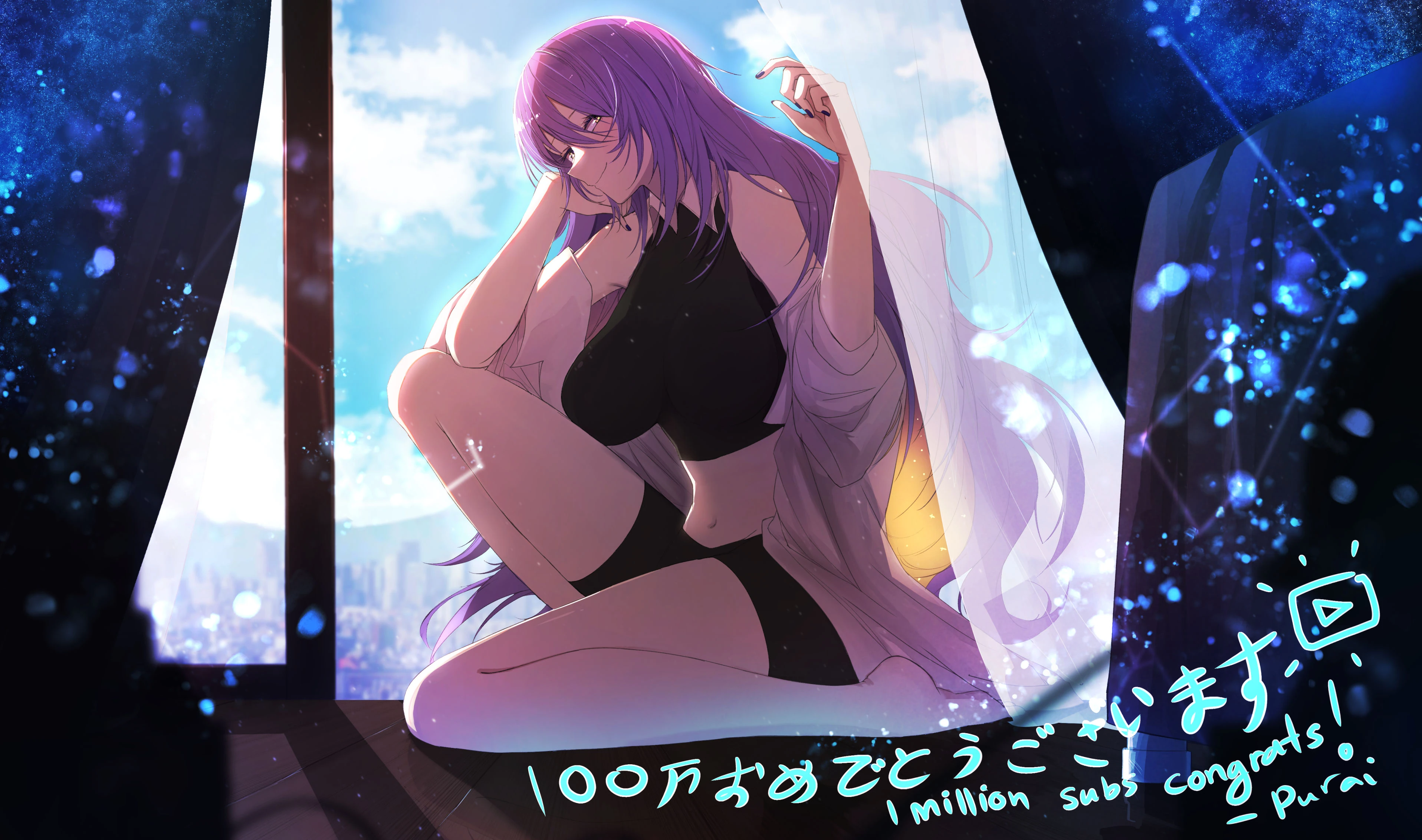 "Congratulations on 1 Million Subscriber Moona"<br>by Furaisen