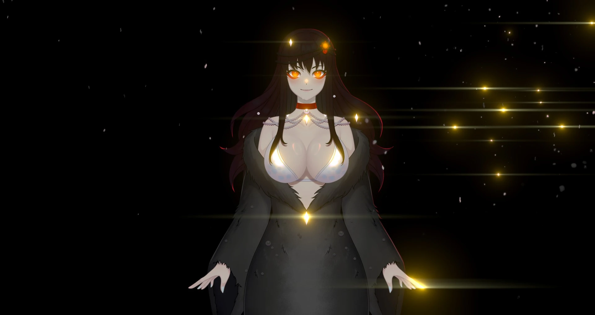 lady for her horror stream