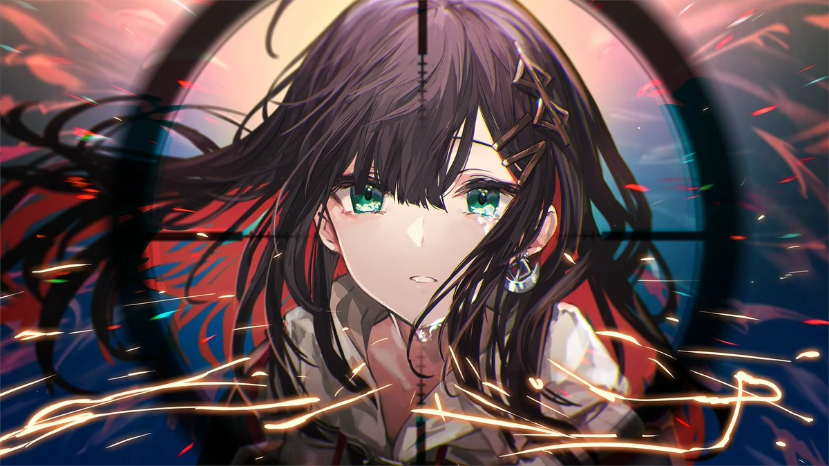 [https://youtu.be/jVFWip6ZMWY Hibana] MV Illustration<br>by [https://twitter.com/rollsheeeep/status/1599373386047983619 Maki Hitsuji]