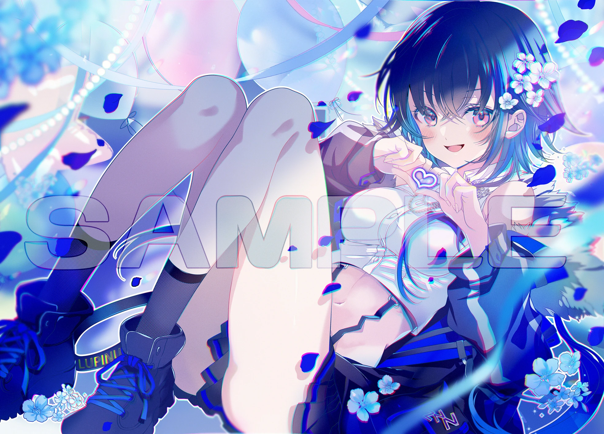 6th Anniversary Support Advertisement Illustration<br>by [https://x.com/seri_sketch/status/1912522040801939818 seri]