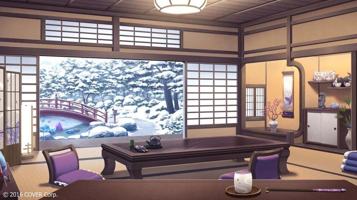 Japanese Style Room Background by Resu
