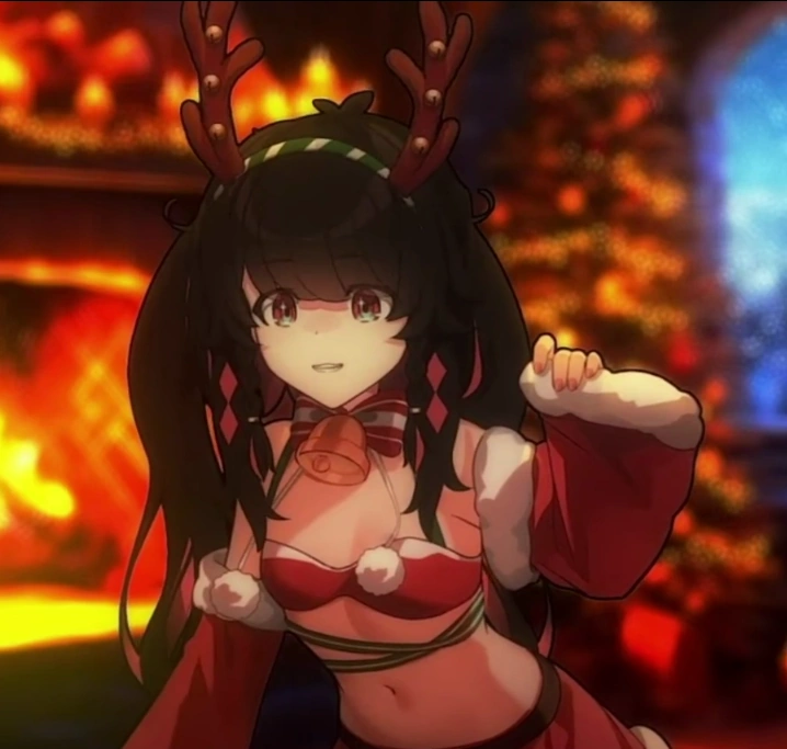 Sexy Reindeer Mivi: Mivi dressed as a sexy Reindeer while singing Christmas songs. It is pure coincidence that this version has the highest resolution.