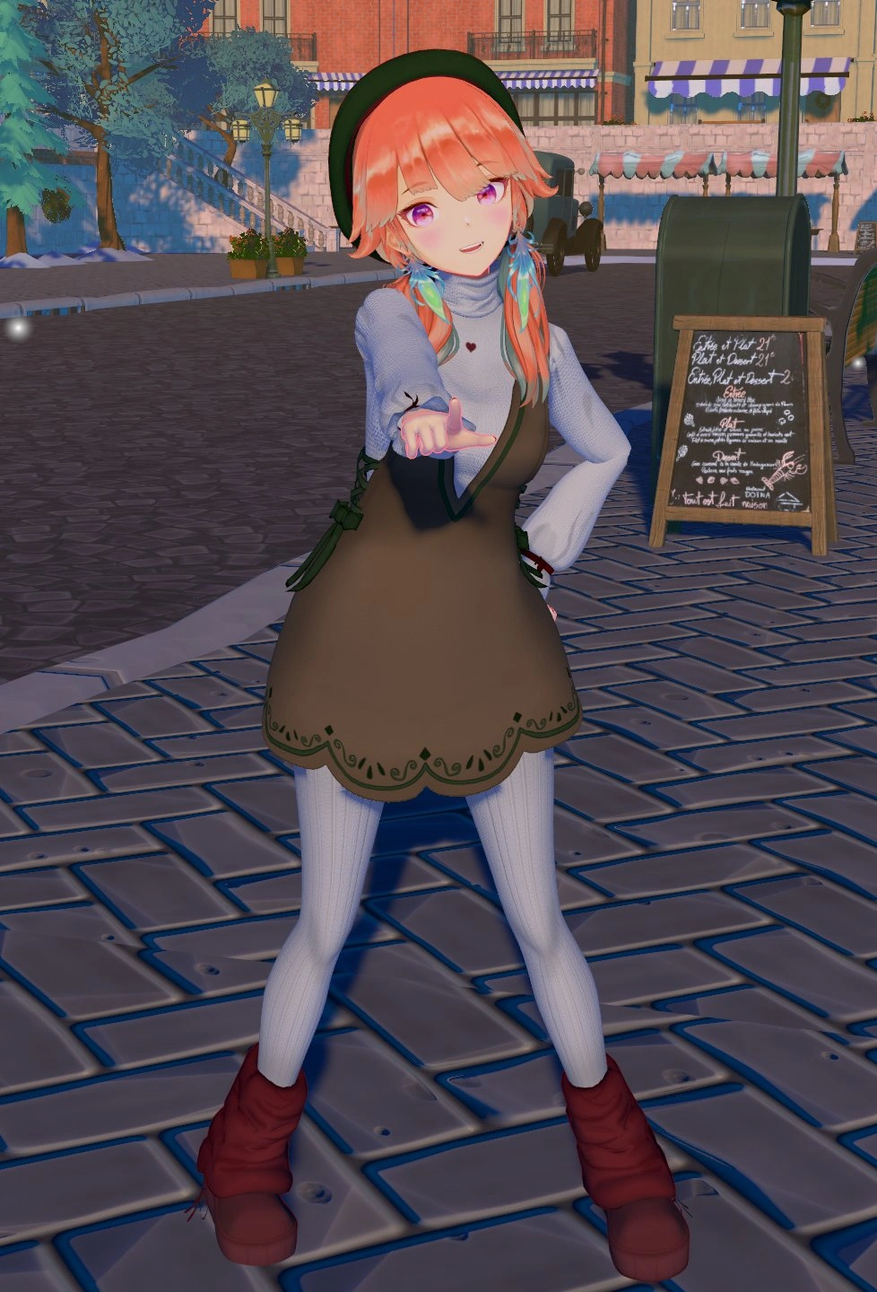 Casual Winter 3D Costume