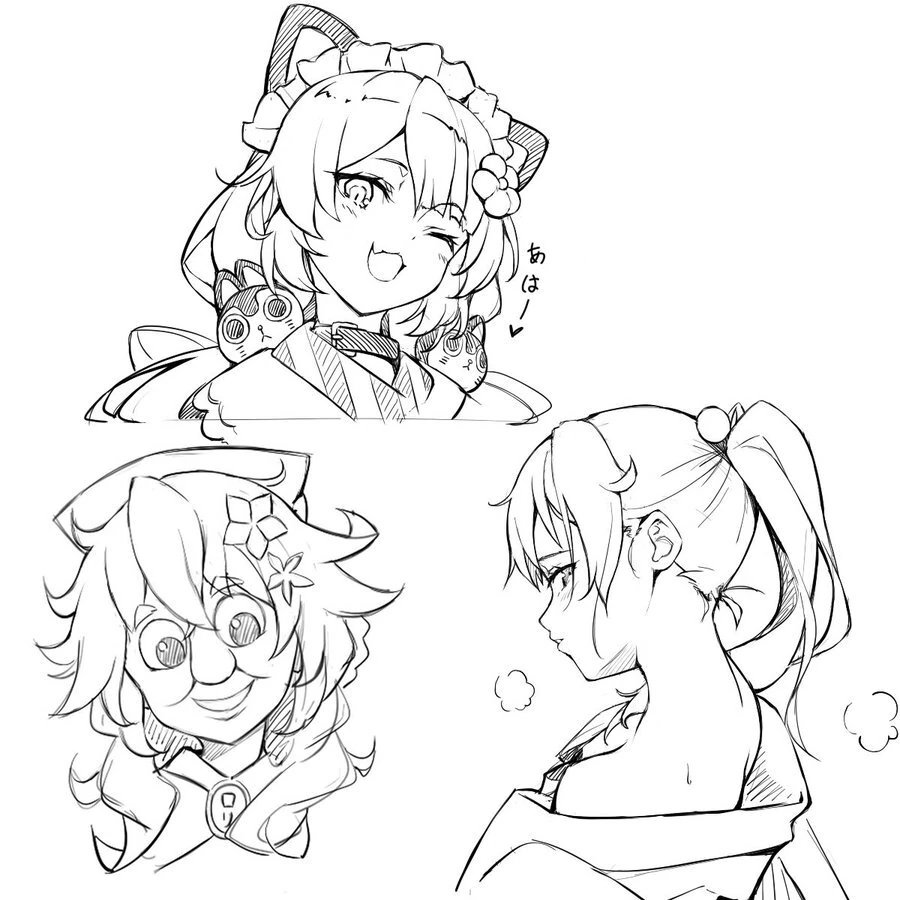 Toko, Era, and Haruka<br>by Yuta Moeki