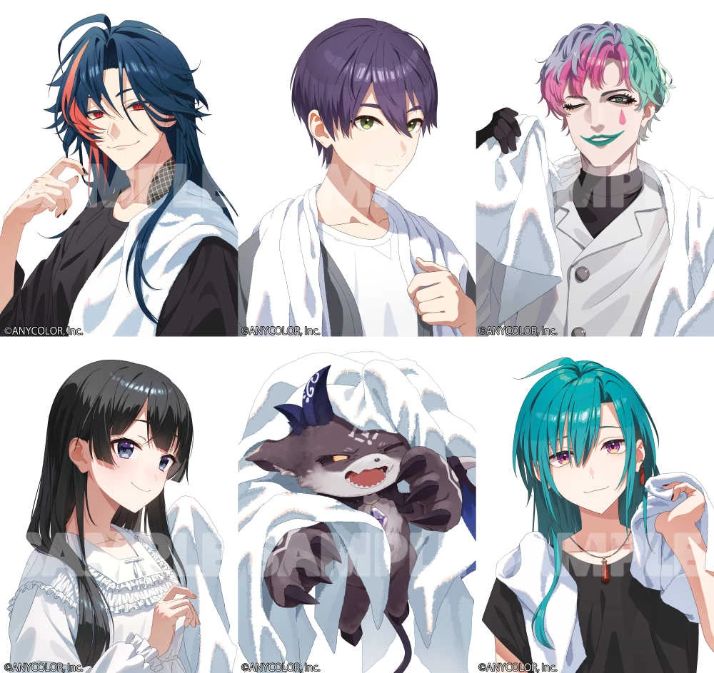 NIJISANJI x Bandai "Tsummaru" Goods Illustration byTonegawa