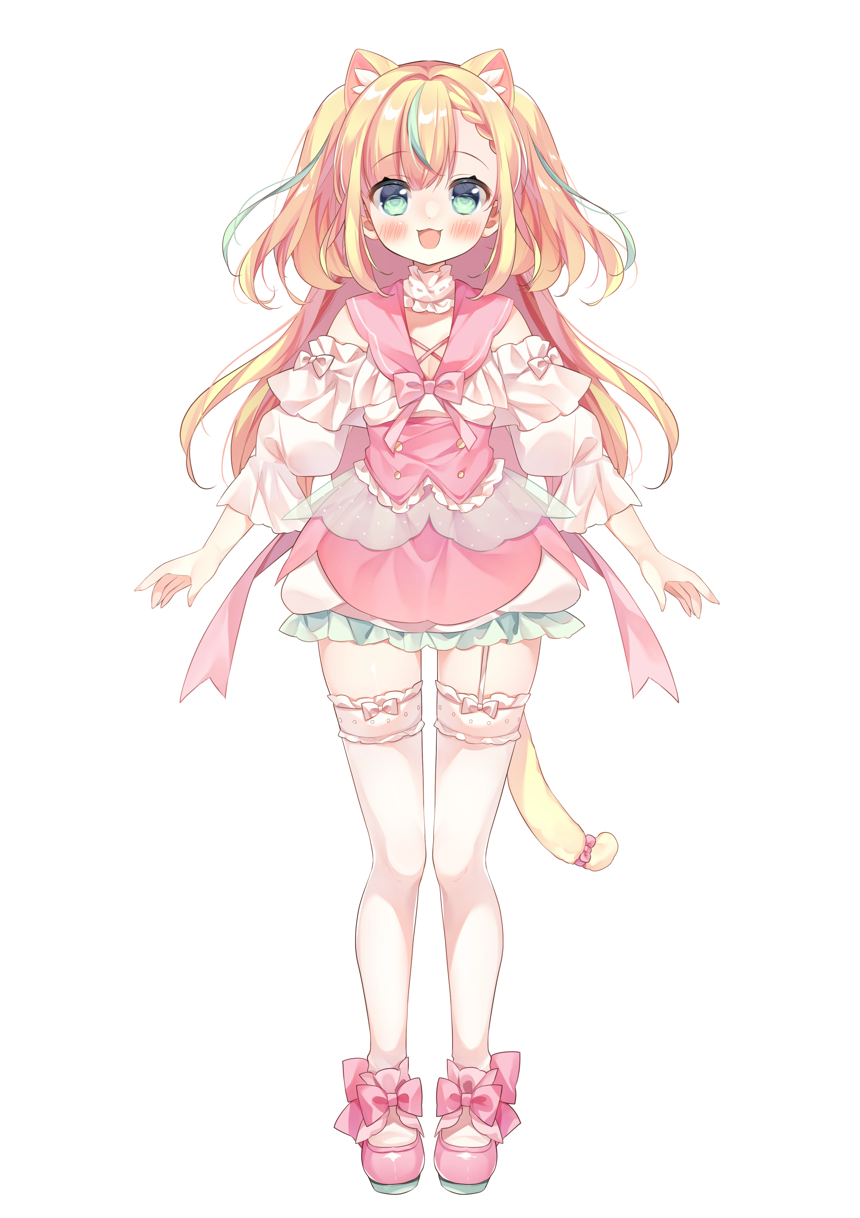 Pink Catgirl Aria
