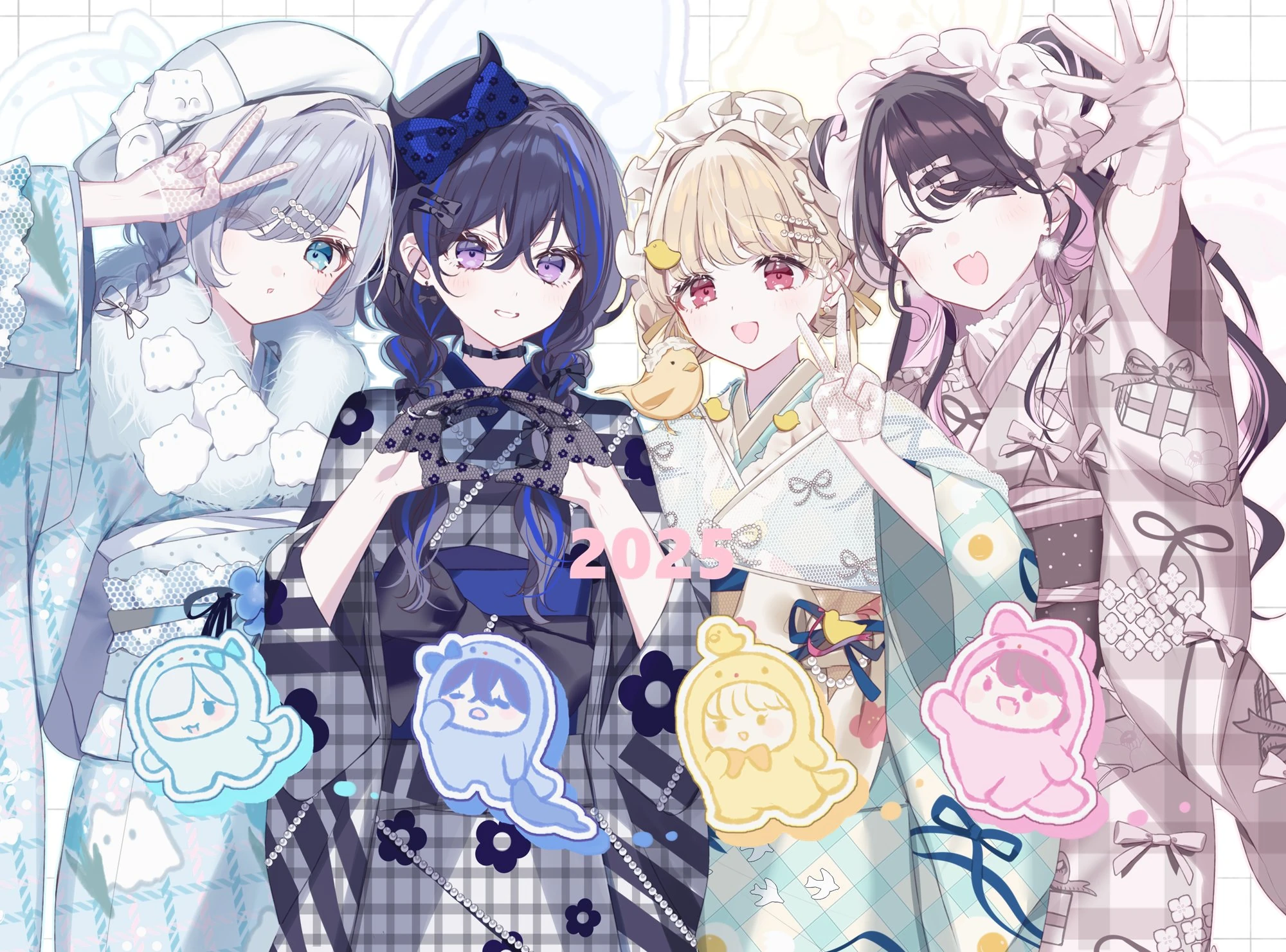 Lupinus Virtual Games New Year 2025 Illustration<br>by [https://x.com/z3_cut/status/1874363904715088038 Misumi]