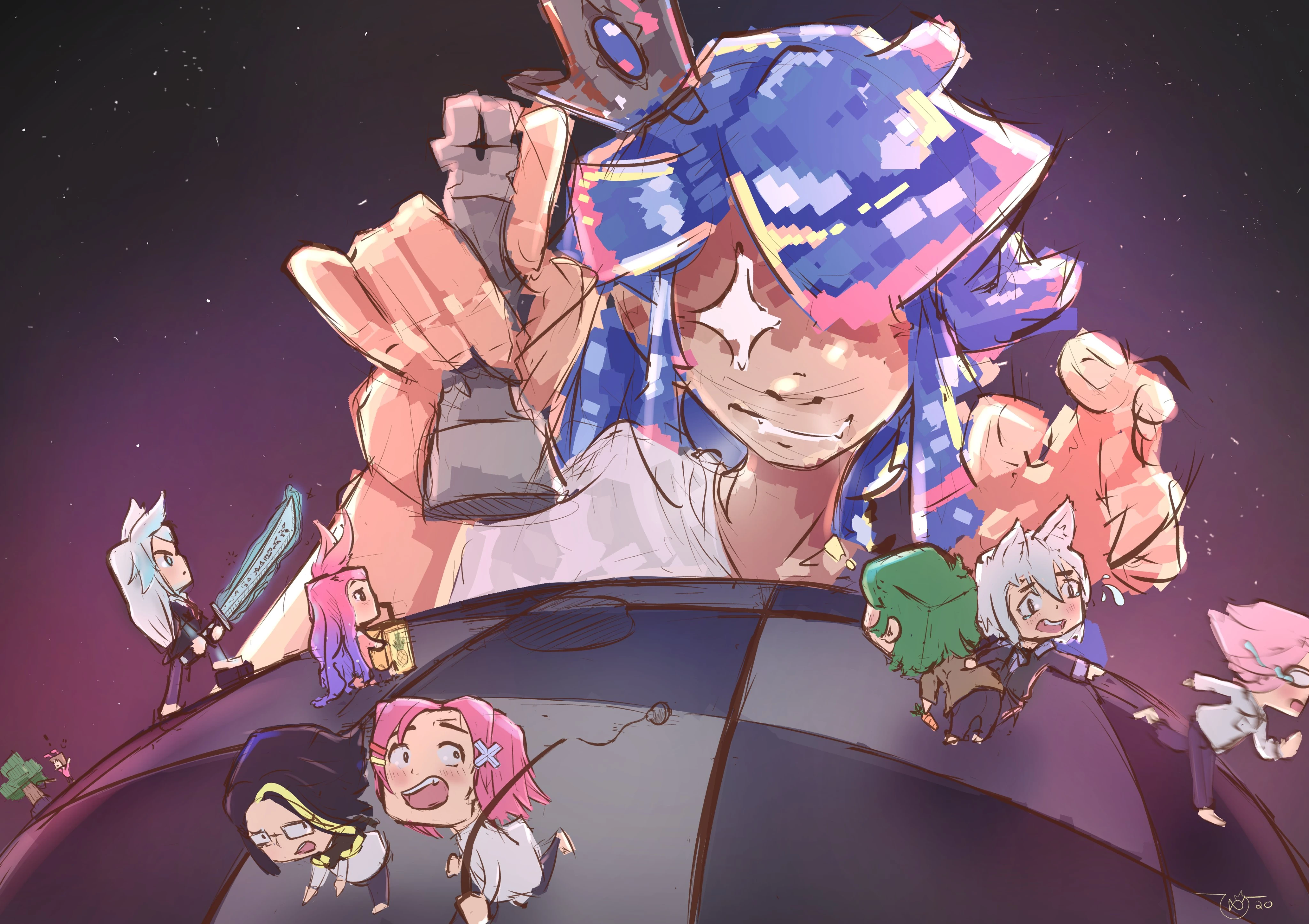 Nemu RLcraft promo<br>(by Nemu)