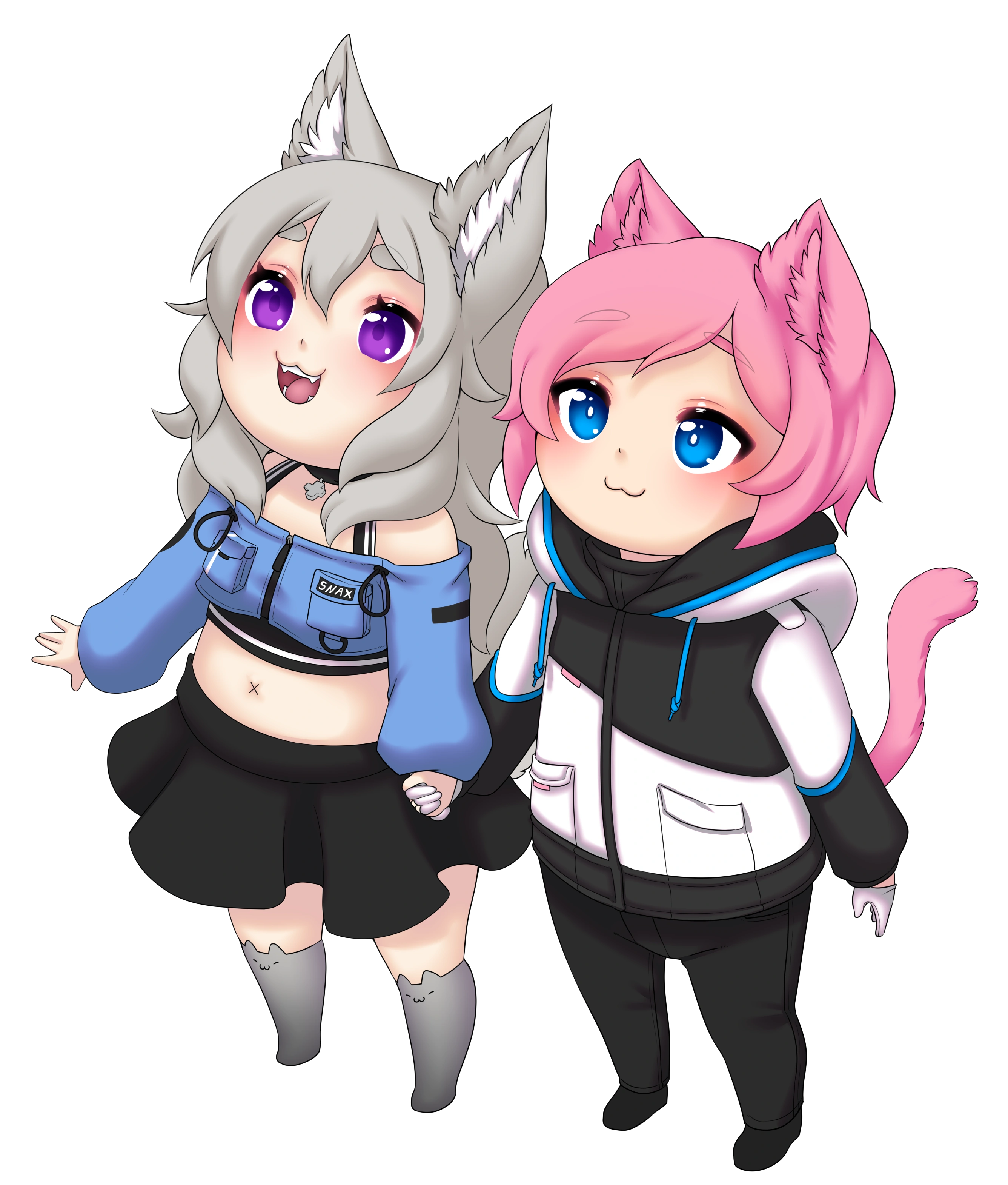 Pixel & Erosvalentyne<br>(by catboymech)