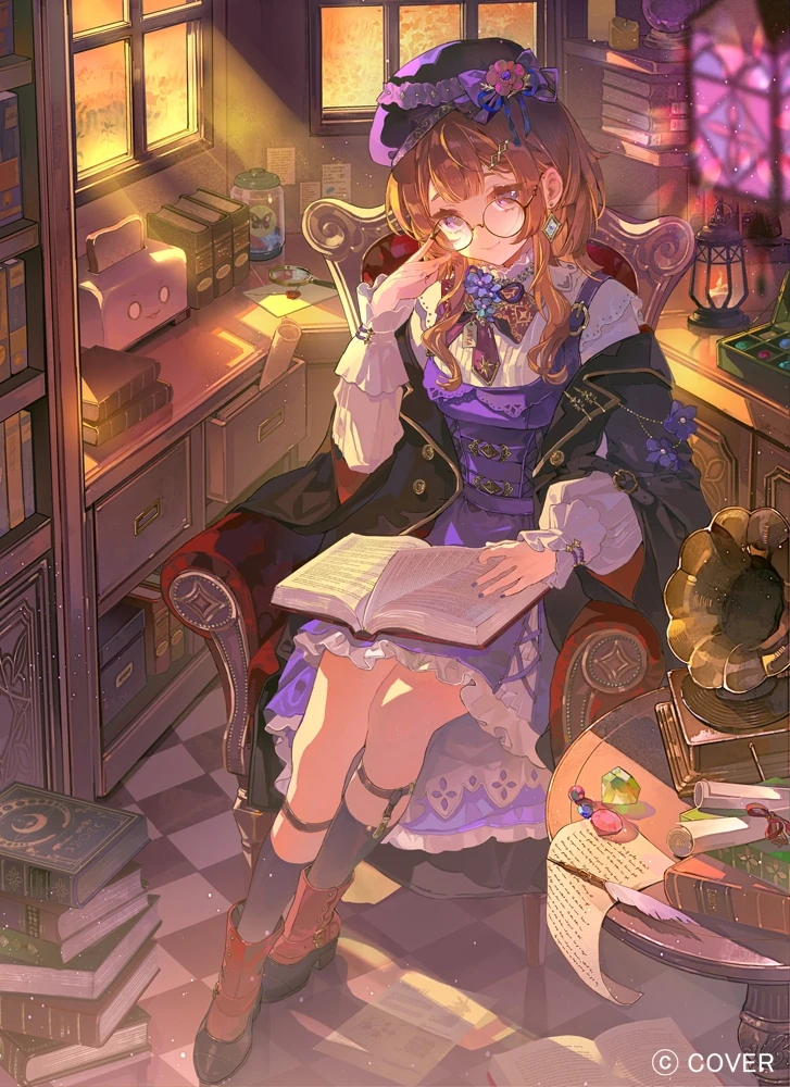 2026 Birthday Study Time with Anya! Canvas Art<br>by Lunar