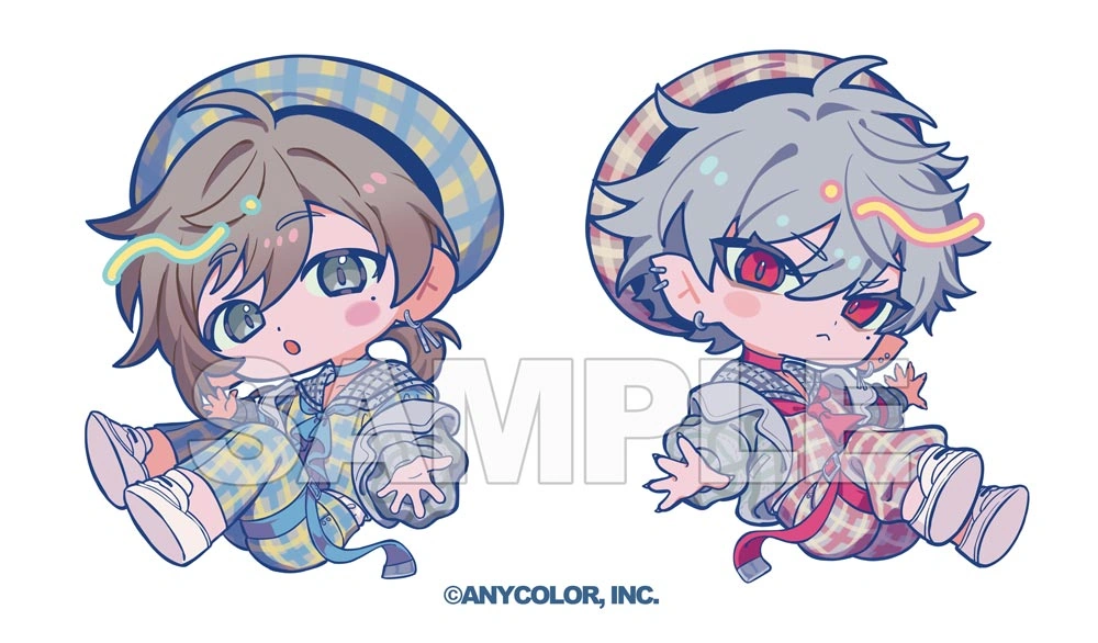 ChroNoiR Retro Style Goods Keychain Illustration<br>by Haruaki Shiki