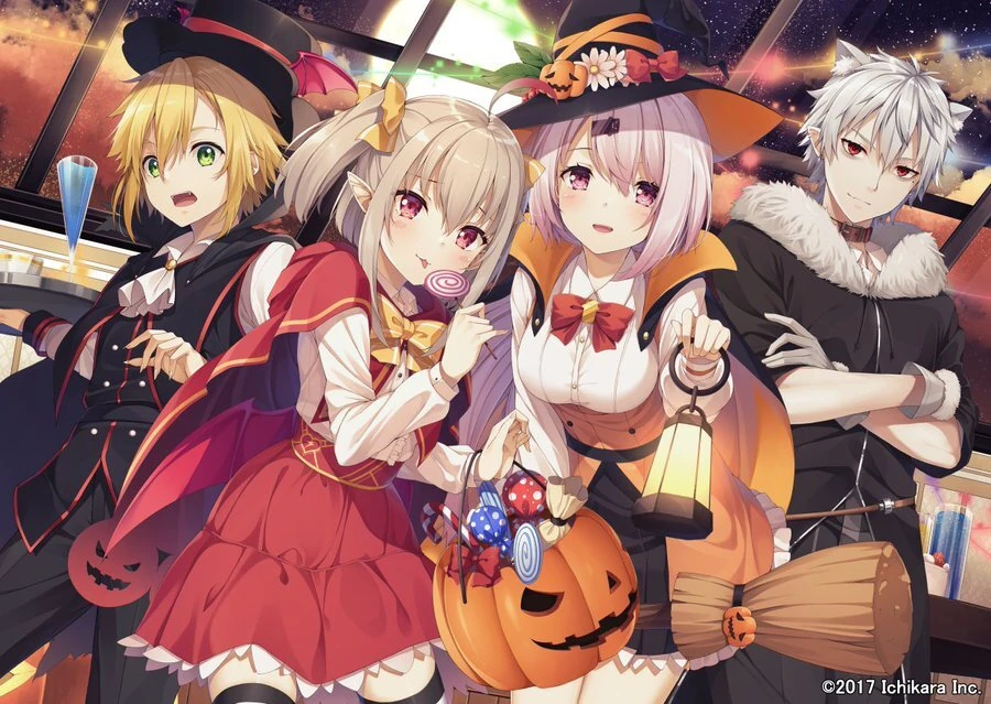 NIJISANJI Halloween Voice 2019 Illustration<br>by Yuri Nayuta