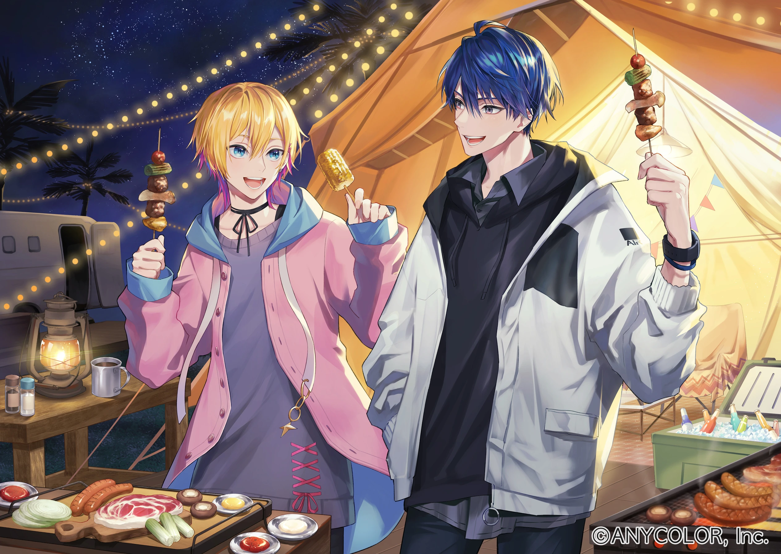 NIJISANJI May Seasonal Voice key visual<br>by woonak