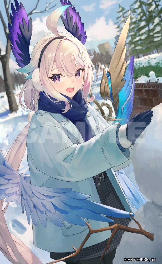 NIJISANJI Winter Date 2023 Goods & Voice Illustration<br>by kobuta
