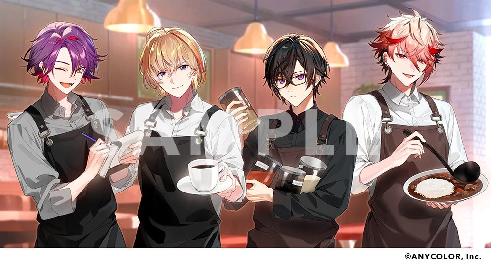 VOLTACTION Curry Collab Illustration by Tonari