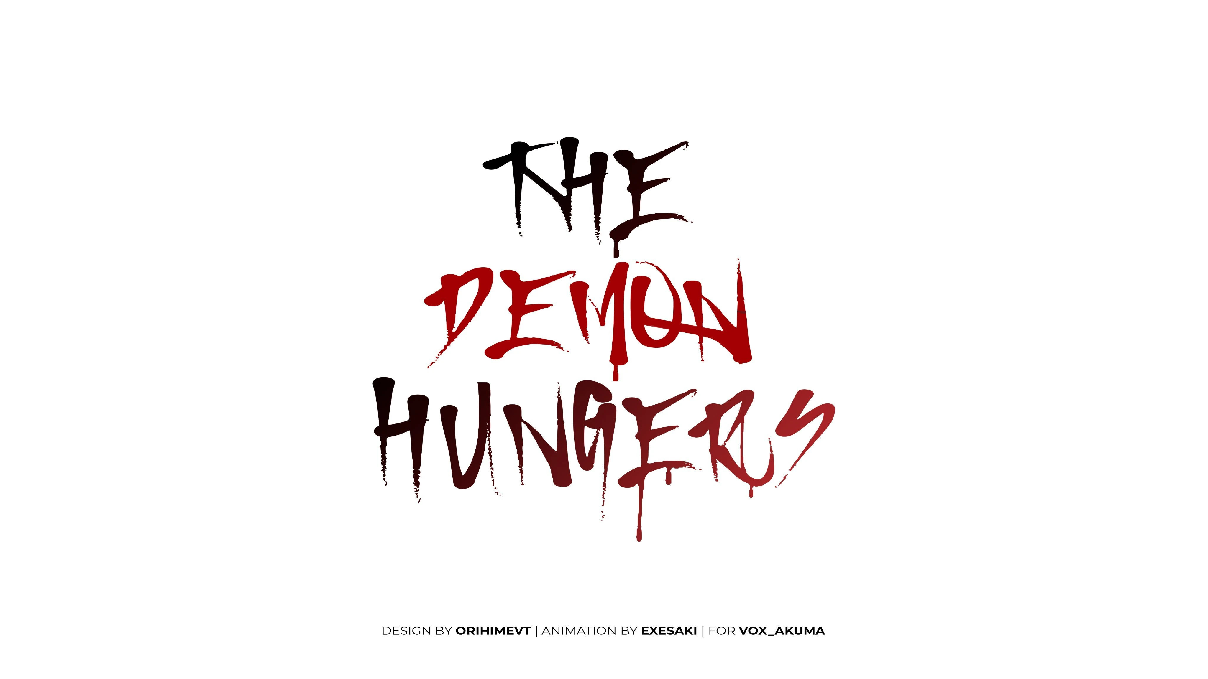 The Demon Hungers Title Design<br>by Ori