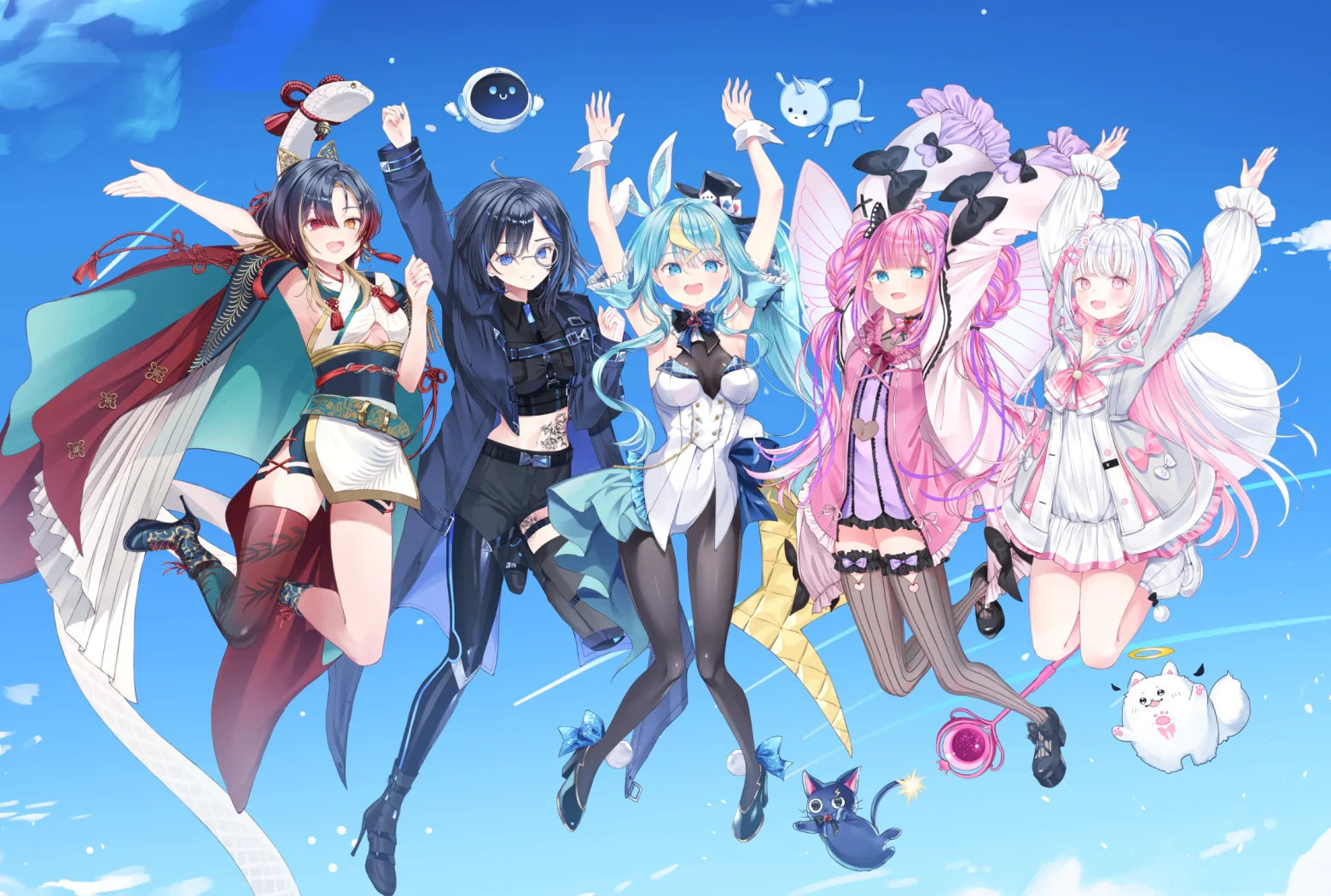 KALEiDO 1st Anniversary Illustration