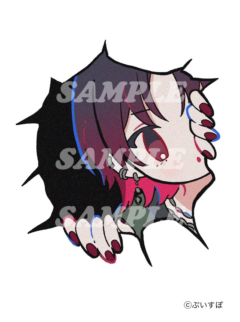 4th Anniversary Sticker Set Illustration<br>by [https://x.com/milkghost124/status/1852301321636073761 KIRUTA]