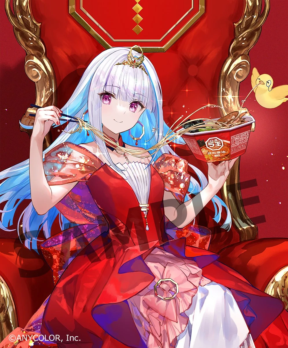Lize Helesta x Nissin Raoh Illustration by fuzichoco