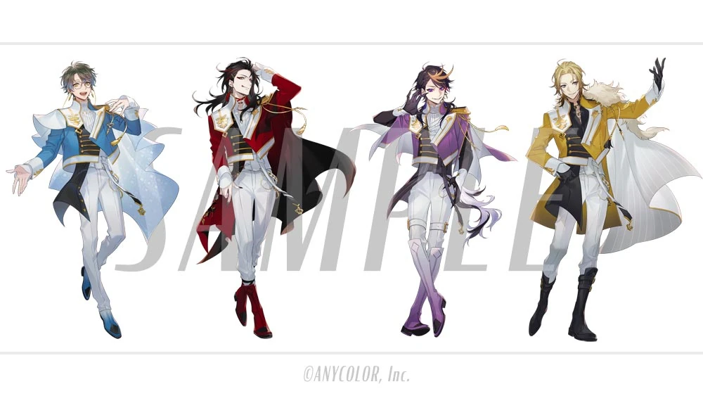 Luxiem 2nd Anniversary Goods Illustration<br>by Iwamoto05